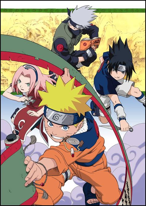 NARUTO ANIME VISUAL GALLERY